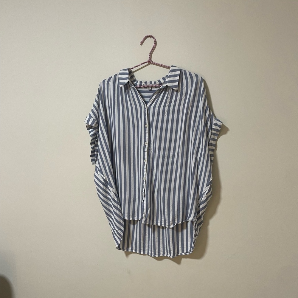 Stripped short sleeve button down from Madewell